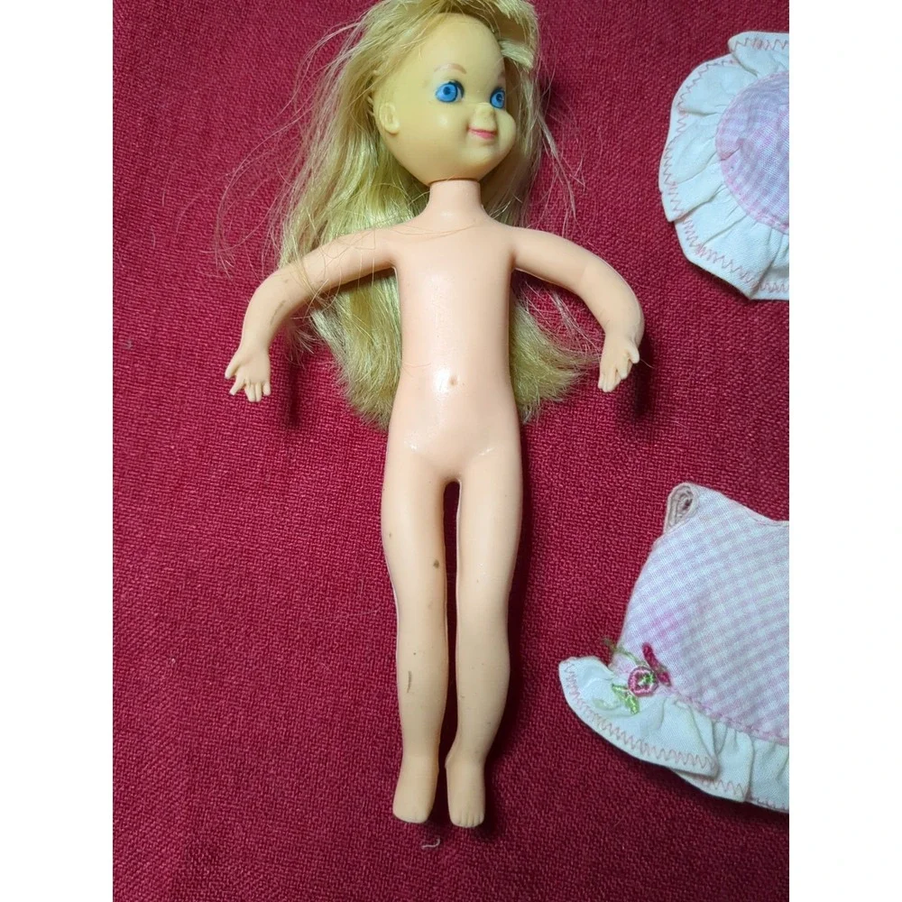 Vintage Mattel #3550 Tutti Doll – Original Romper, Hat, & Shoes‎